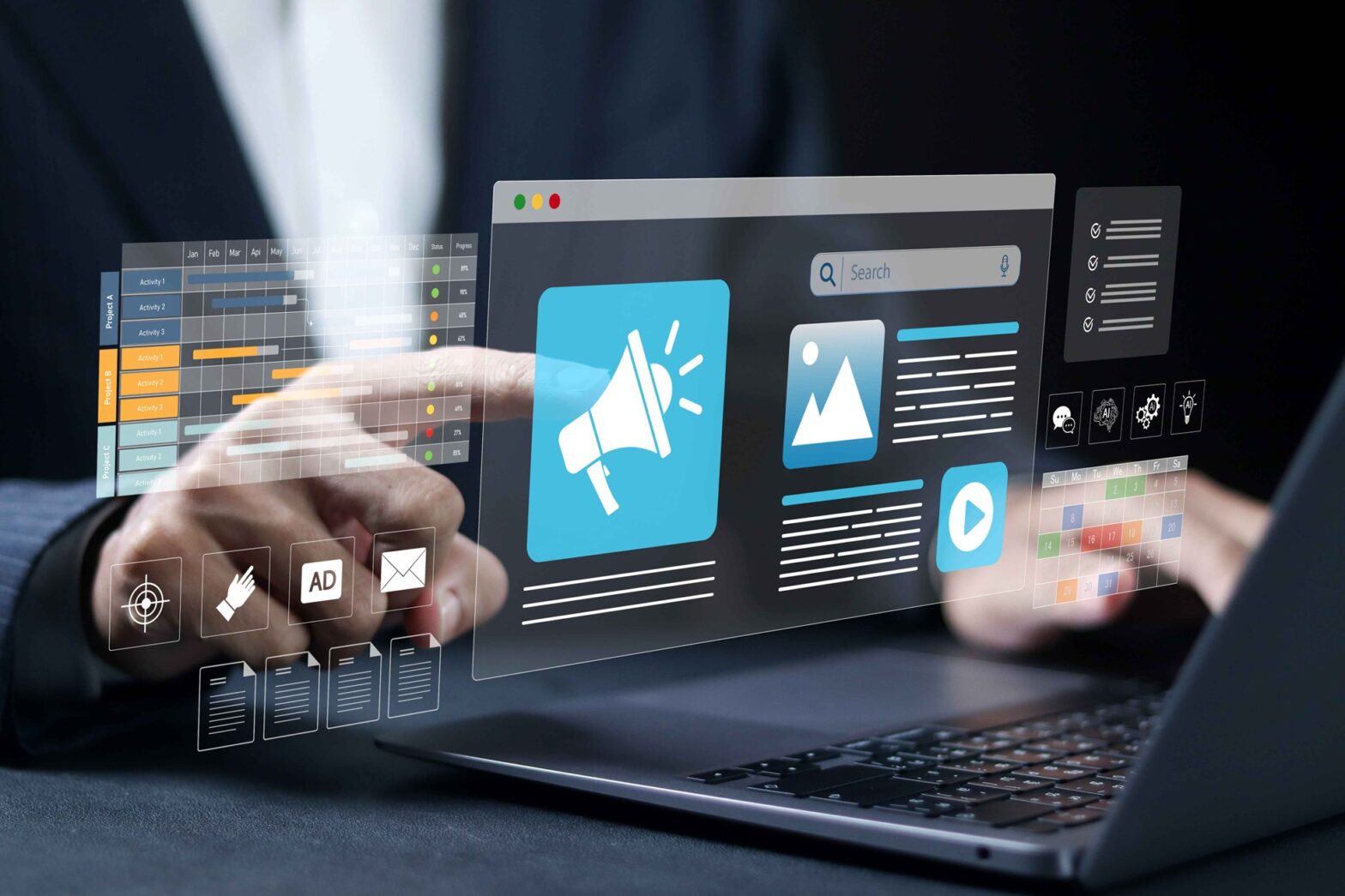 AI-Driven Media Environment